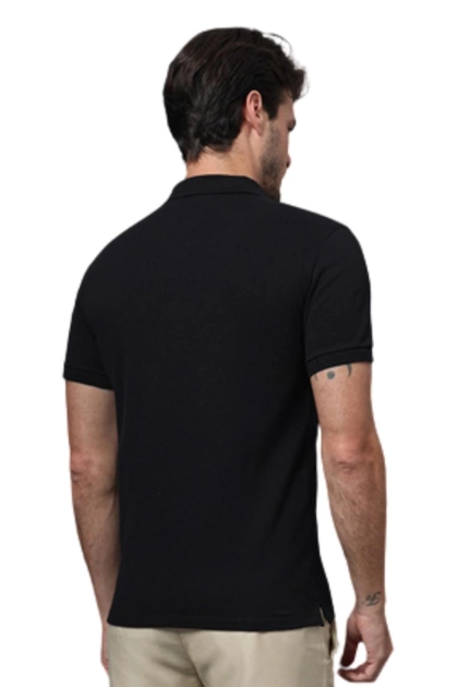 Polo Calvin Klein Manga Curta Slim Fit Masculino Preto Produto Polo Calvin Klein Manga Curta Slim Fit Masculino Preto
