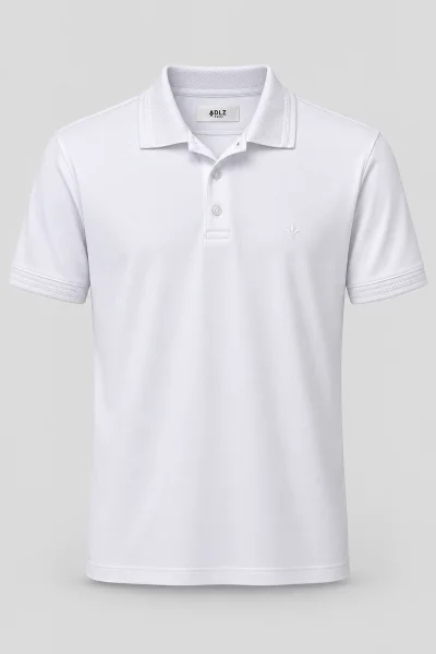 Produto Polo Masculina Regular DLZ Branca