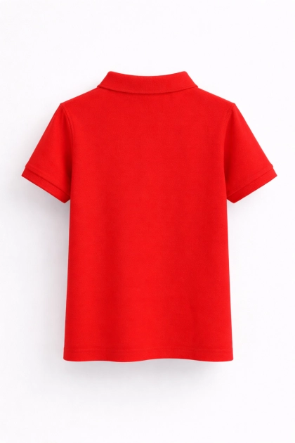 Polo Ogochi Manga Curta Juvenil Masculina Vermelha Produto Polo Ogochi Manga Curta Juvenil Masculina Vermelha