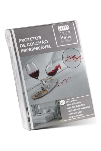 Protetor de Colchão Impermeavel Haus Produto Protetor de Colchão Impermeavel Haus