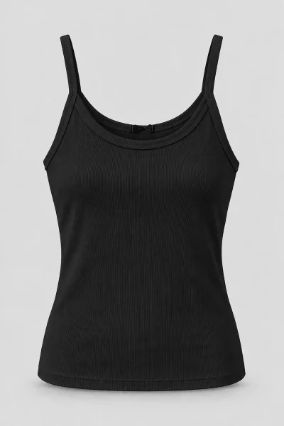 Regata Feminina Alça Fina Gabip Preta Produto Regata Feminina Alça Fina Gabip Preta