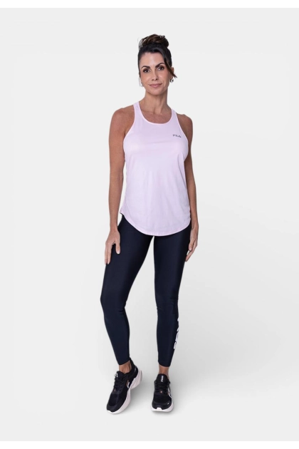 Regata Fila Dry Basic III Feminina Rosa Bebê Produto Regata Fila Dry Basic III Feminina Rosa Bebê