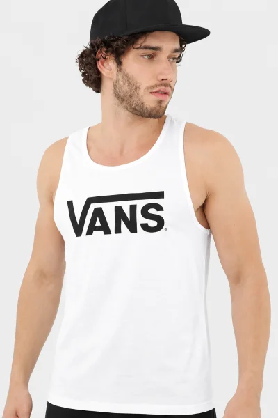 Regata Unissex Vans Classic Tank Branco Produto Regata Unissex Vans Classic Tank Branco
