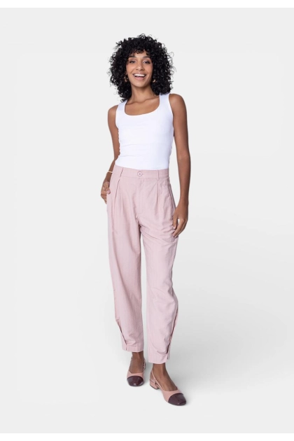 Produto Regata Coqueta Alça Larga Feminina Branca