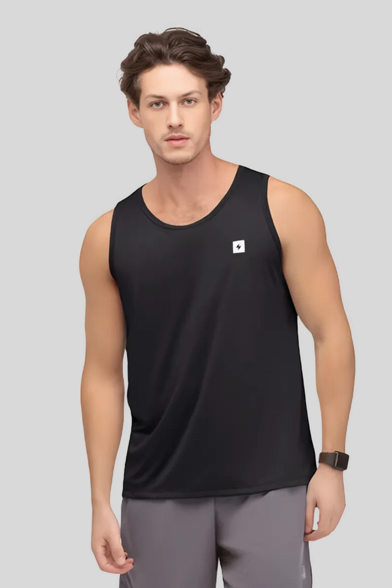 Produto - Regata Endorfina Dry Fit Proteção UV 50+ Masculina Preta 