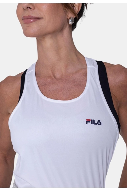 Regata Fila Dry Basic III Feminina Branca Produto Regata Fila Dry Basic III Feminina Branca