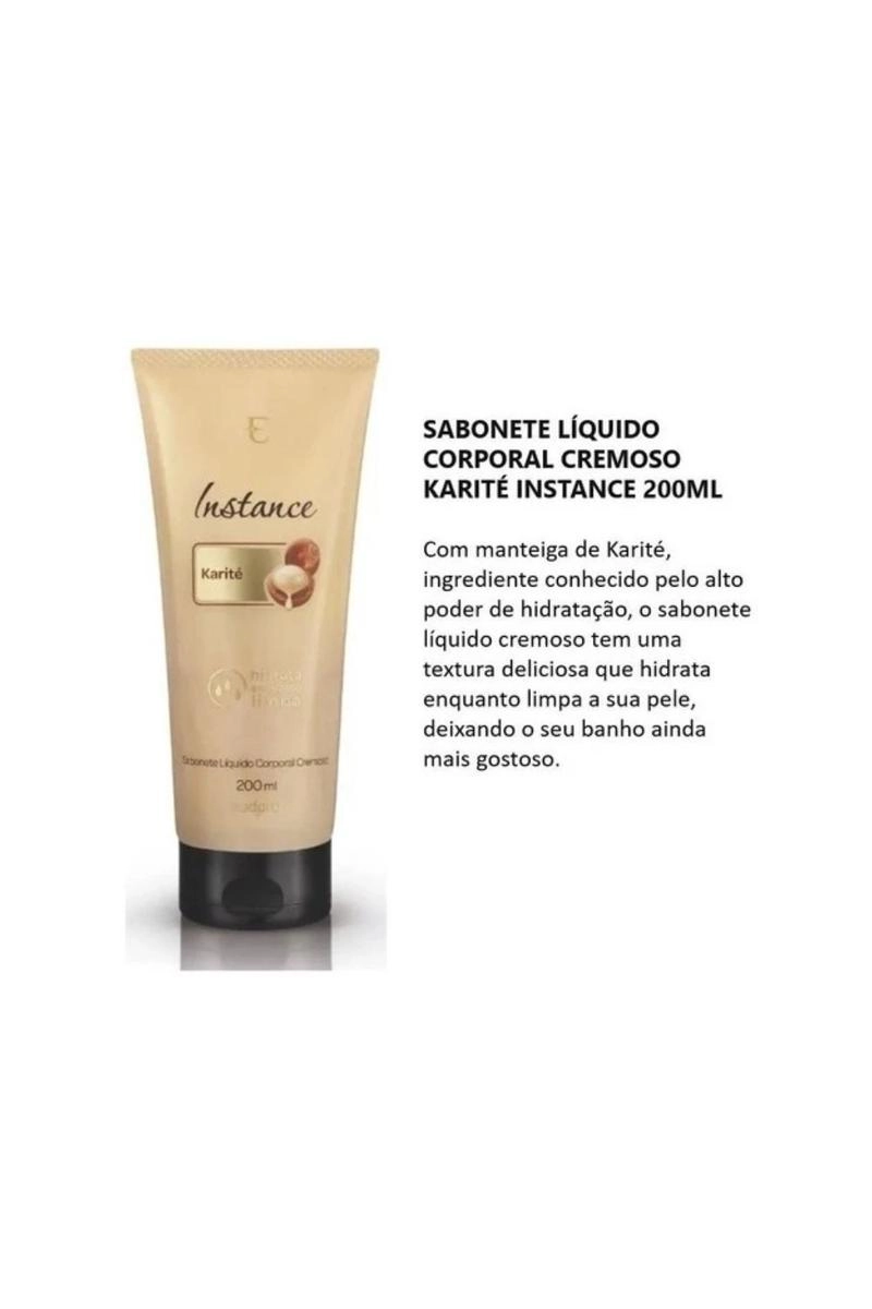 Sabonete Líquido Instance Eudora Karité