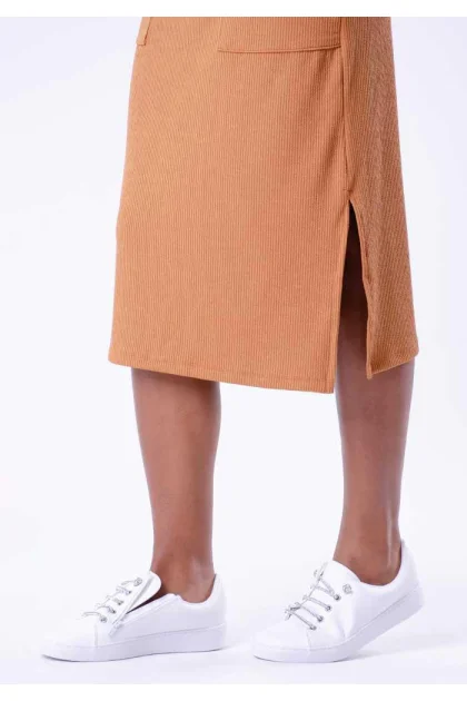 Produto Saia Gabip Feminina Malha Midi Reggla