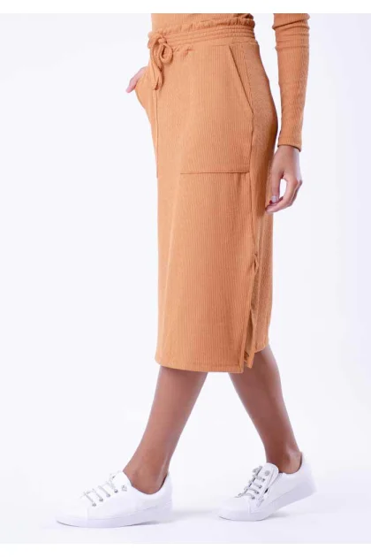 Produto Saia Gabip Feminina Malha Midi Reggla