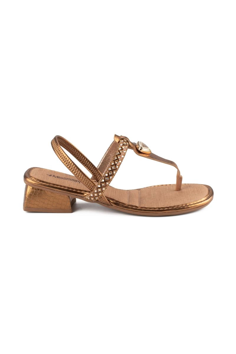 Sandália Mississipi Salto Baixo Feminina Produto Sandália Mississipi Salto Baixo Feminina