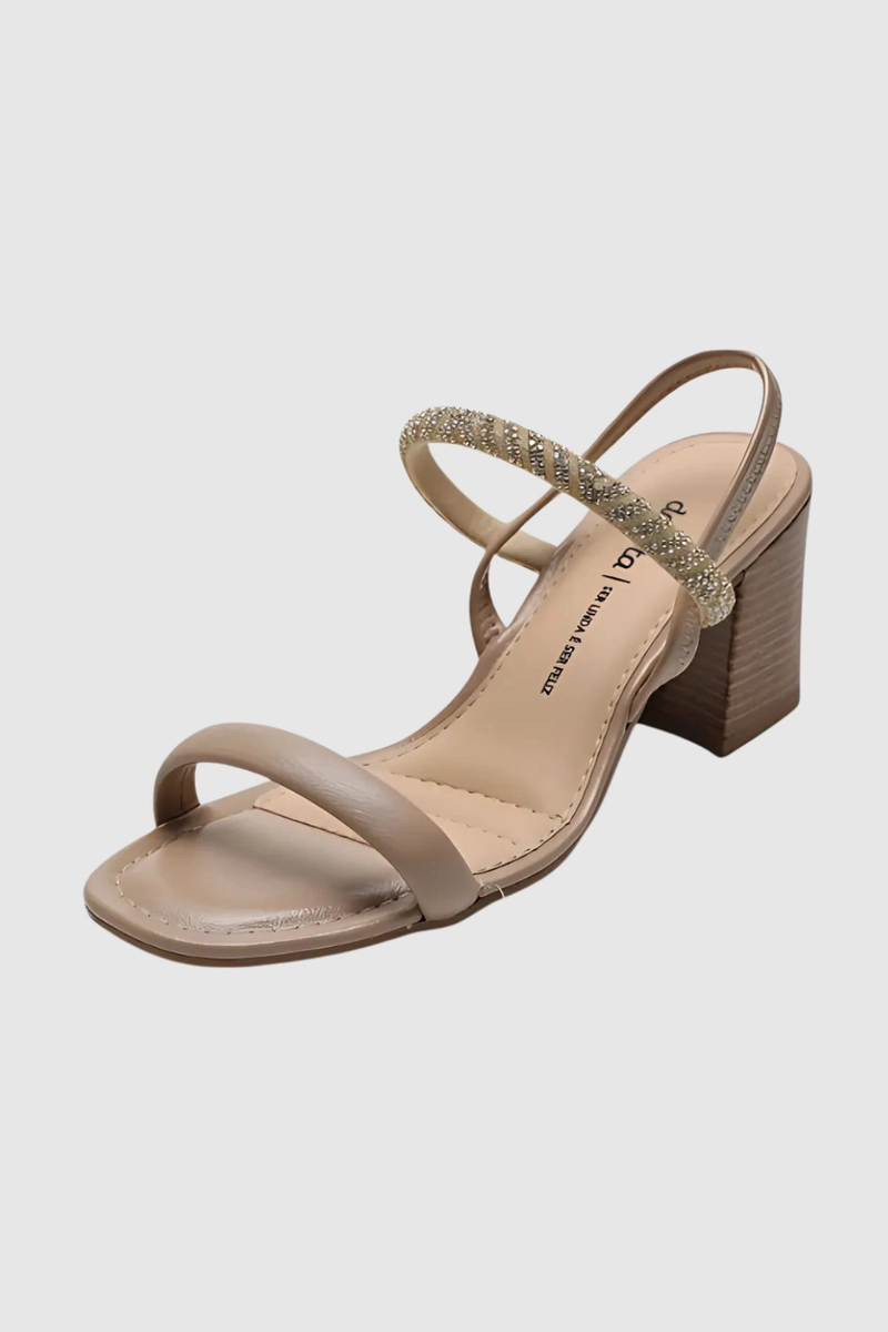 Sandália Dakota Salto Médio Feminino Capuccino Produto Sandália Dakota Salto Médio Feminino Capuccino