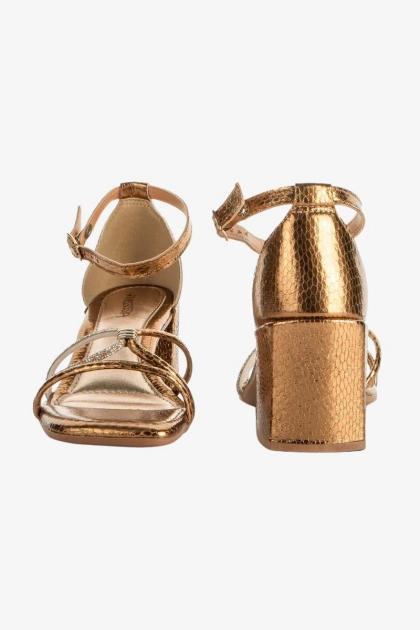 Produto Sandália Mississipi Salto Médio Feminina 