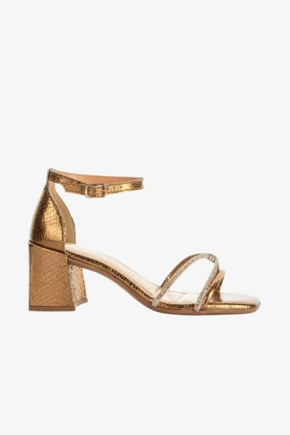 Produto - Sandália Mississipi Salto Médio Feminina 