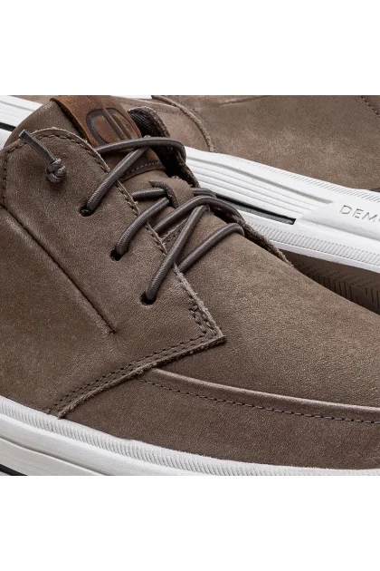 Produto Sapatênis de Couro Democrata Masculino Clay Marrom