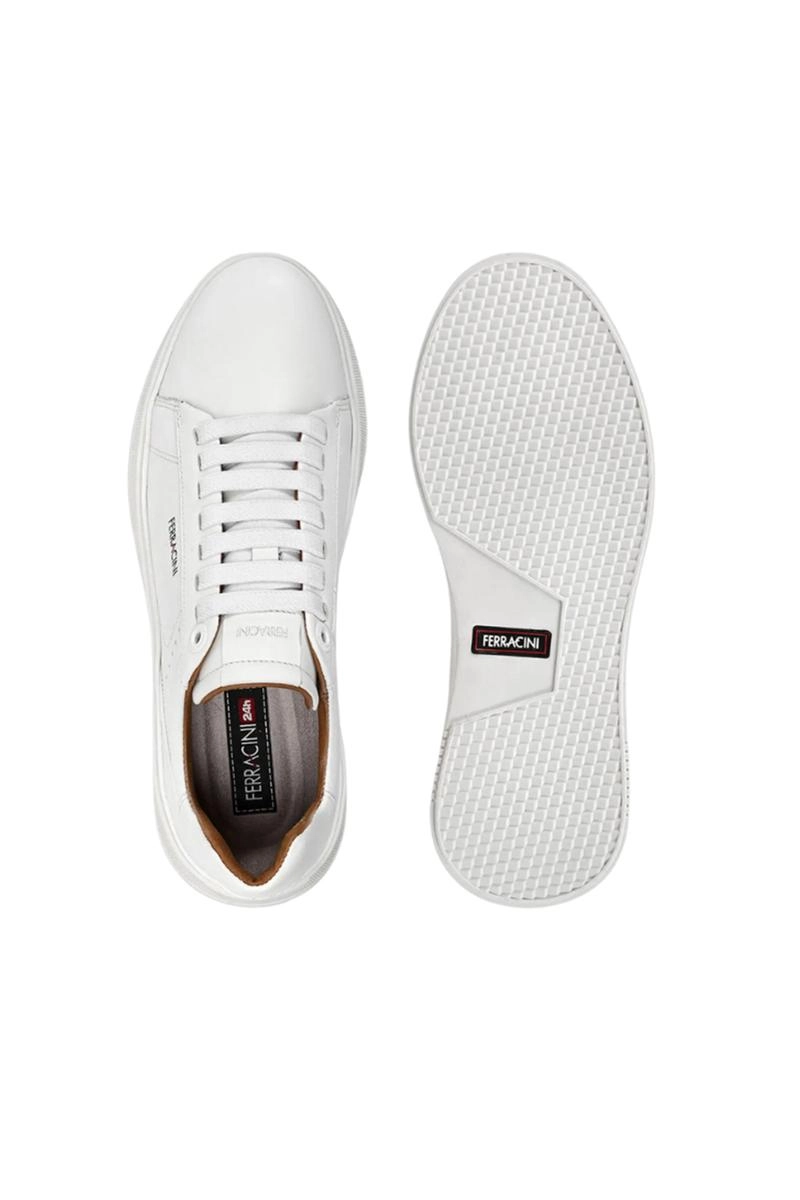 Sapatênis Ferracini Logan Masculino Branco Produto Sapatênis Ferracini Logan Masculino Branco