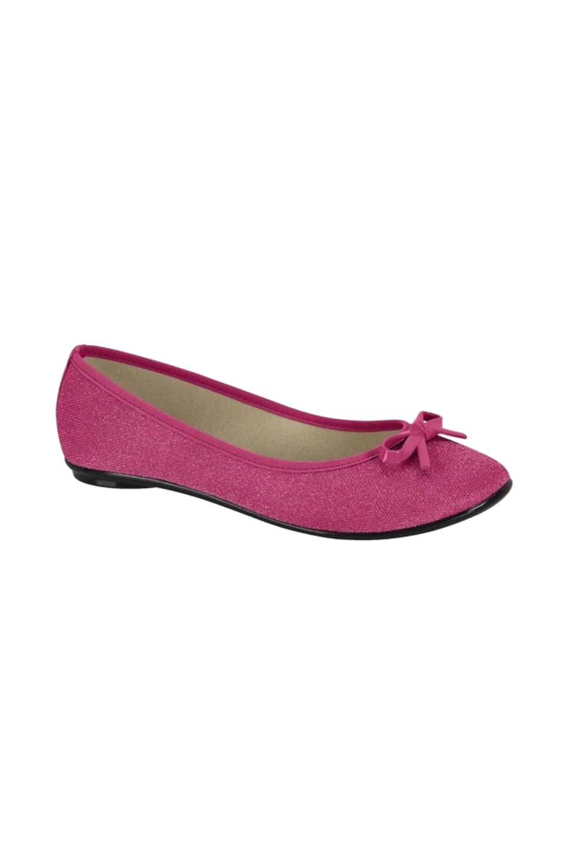 Sapatilha Moleca Feminina Bico Redondo Feminina Pink