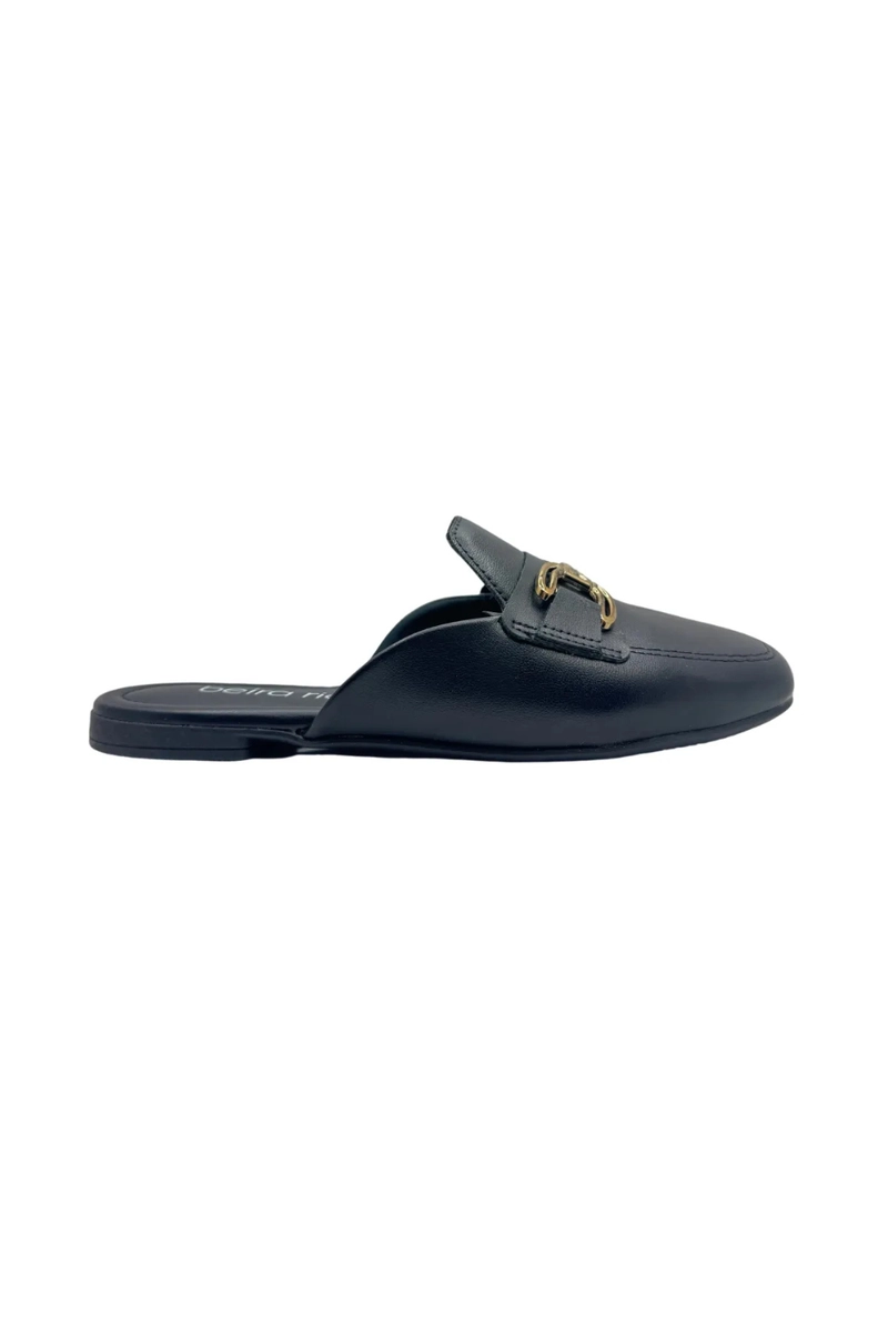 Sapato Beira Rio Mule Feminino Preto