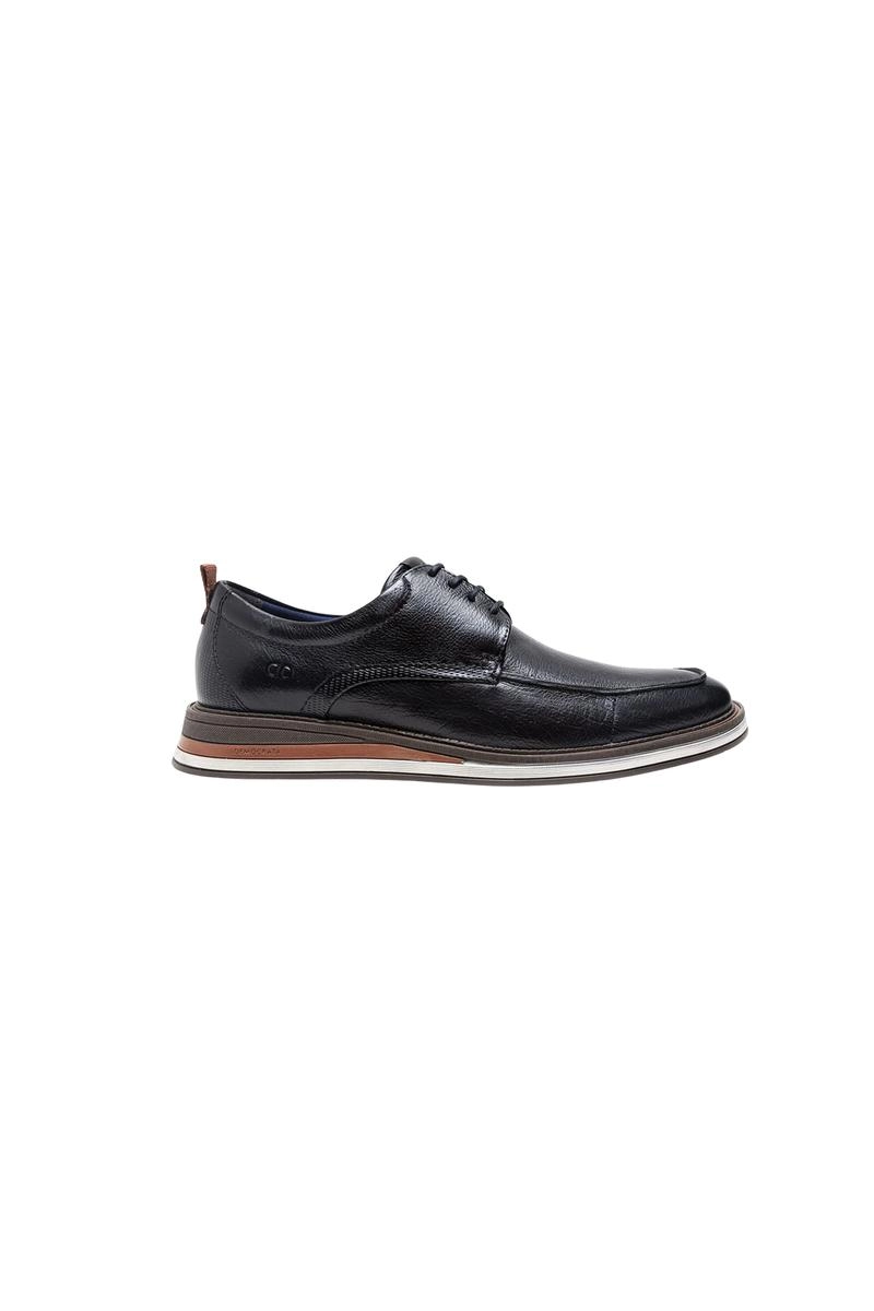 Sapato Democrata Type Metropolitan Masculino Preto