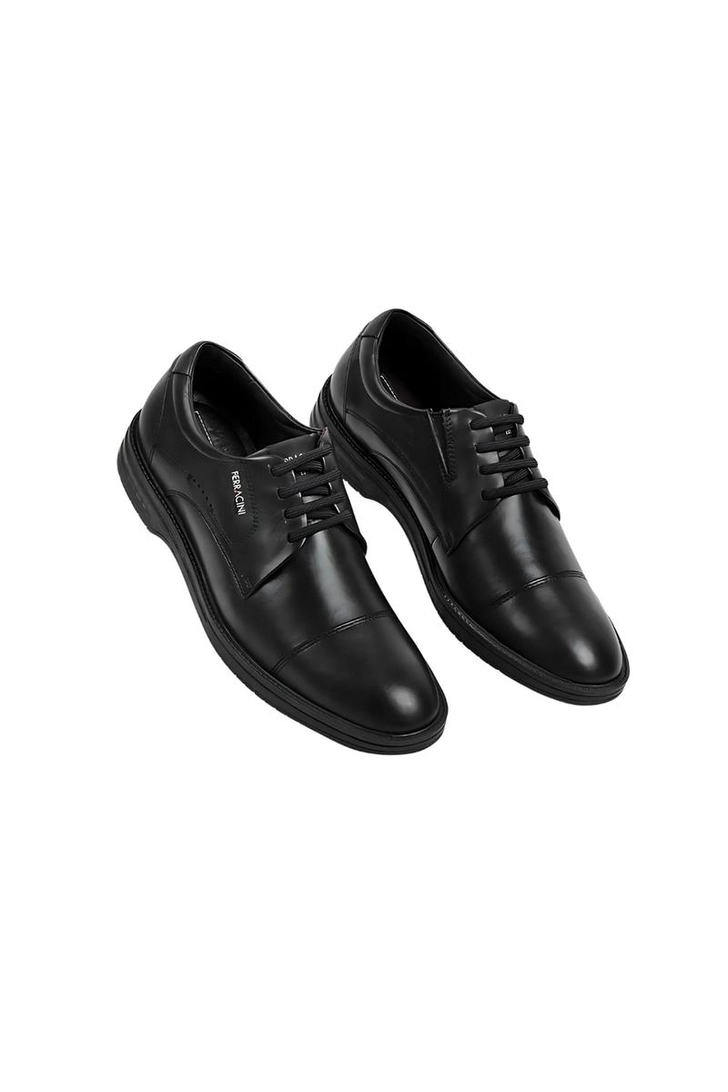 Sapato Ferracini Social De Couro Masculino Preto