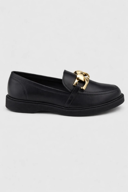 Produto Sapato Moleca Loafer Feminino Preto