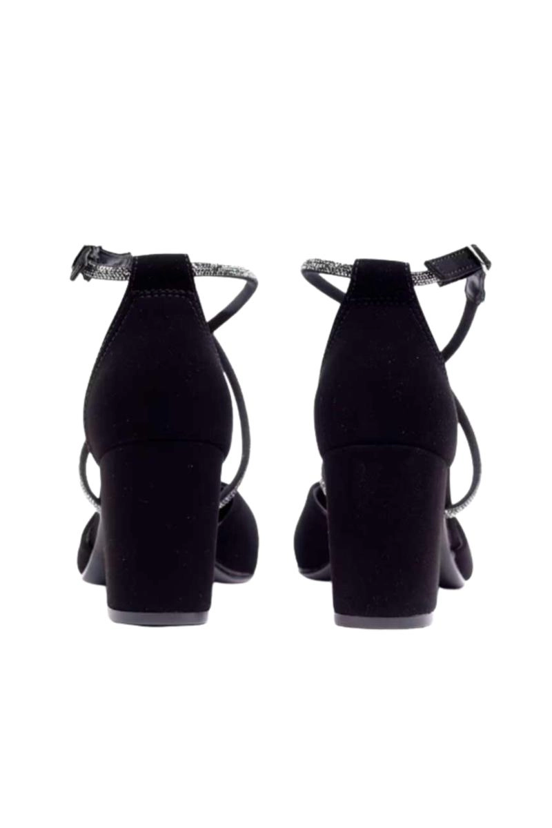 Sapato Via Marte Salto Médio Bloco Feminino Preto Produto Sapato Via Marte Salto Médio Bloco Feminino Preto