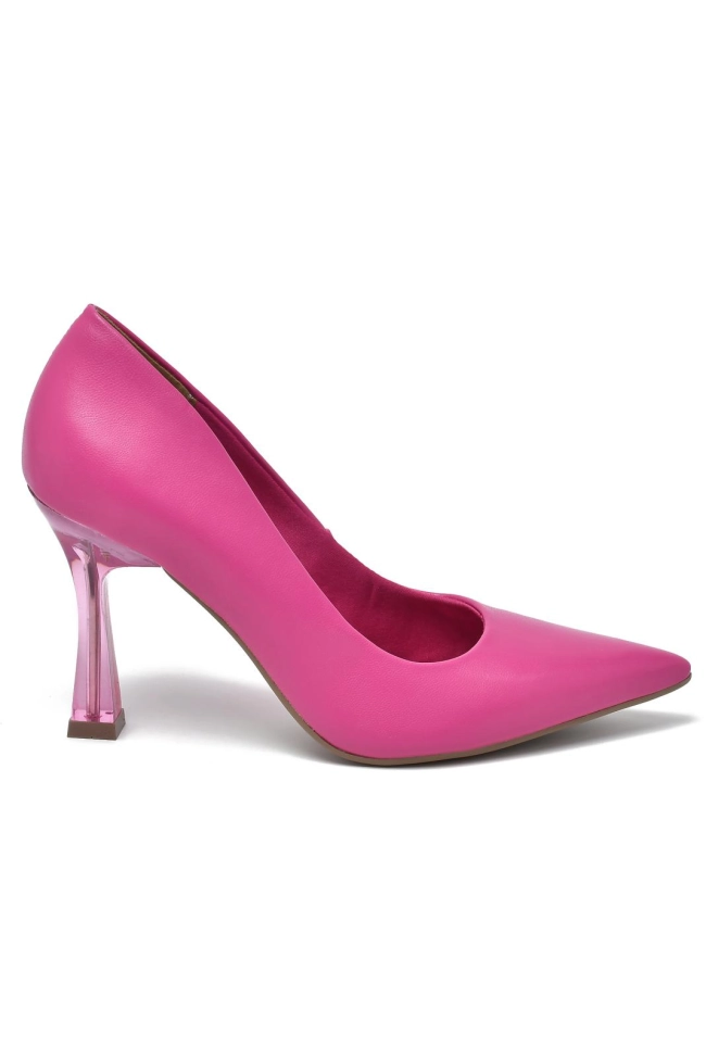Scarpin Via Marte Salto Transparente Feminino Produto Scarpin Via Marte Salto Transparente Feminino