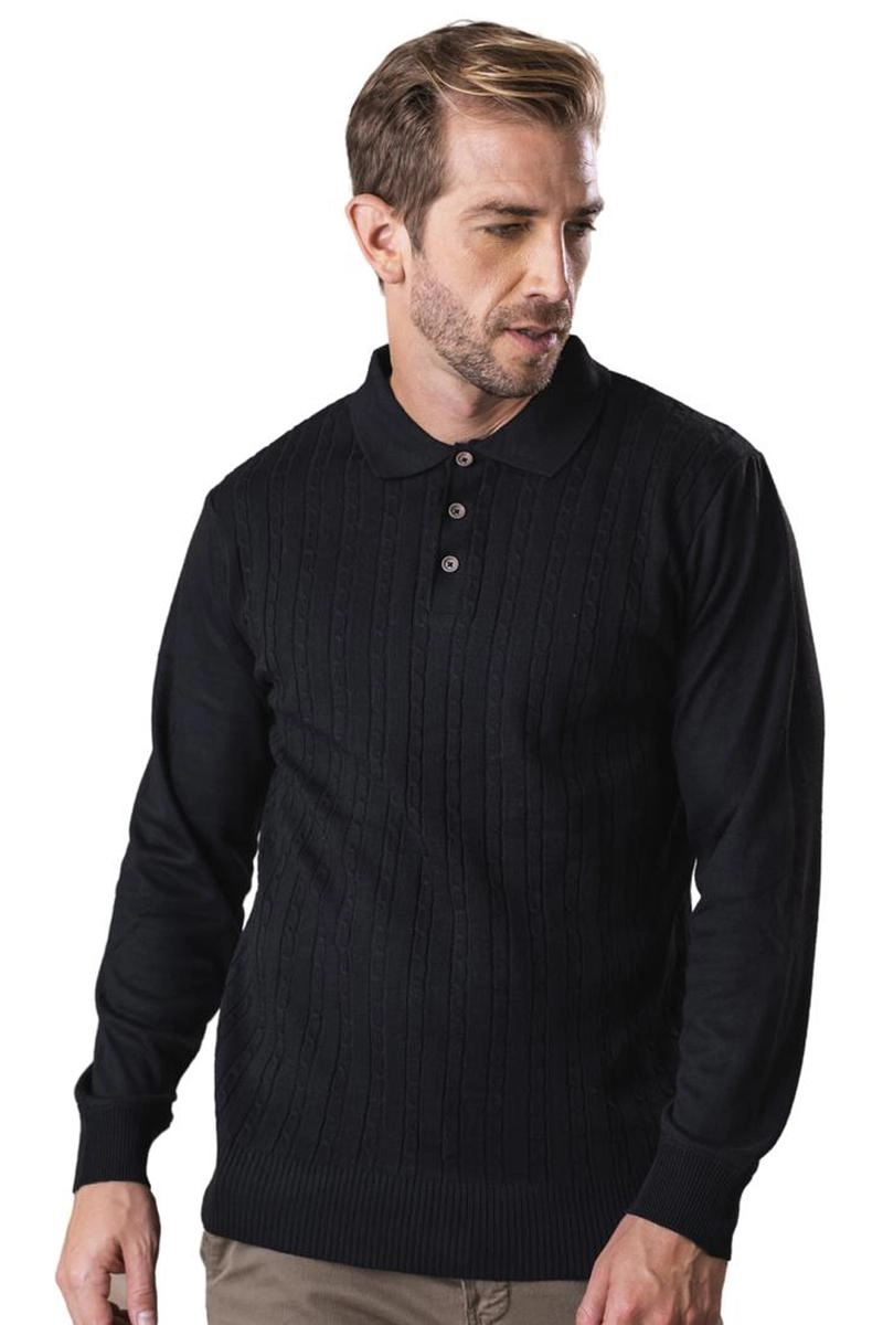 Suéter Crocker Polo Masculino Preto