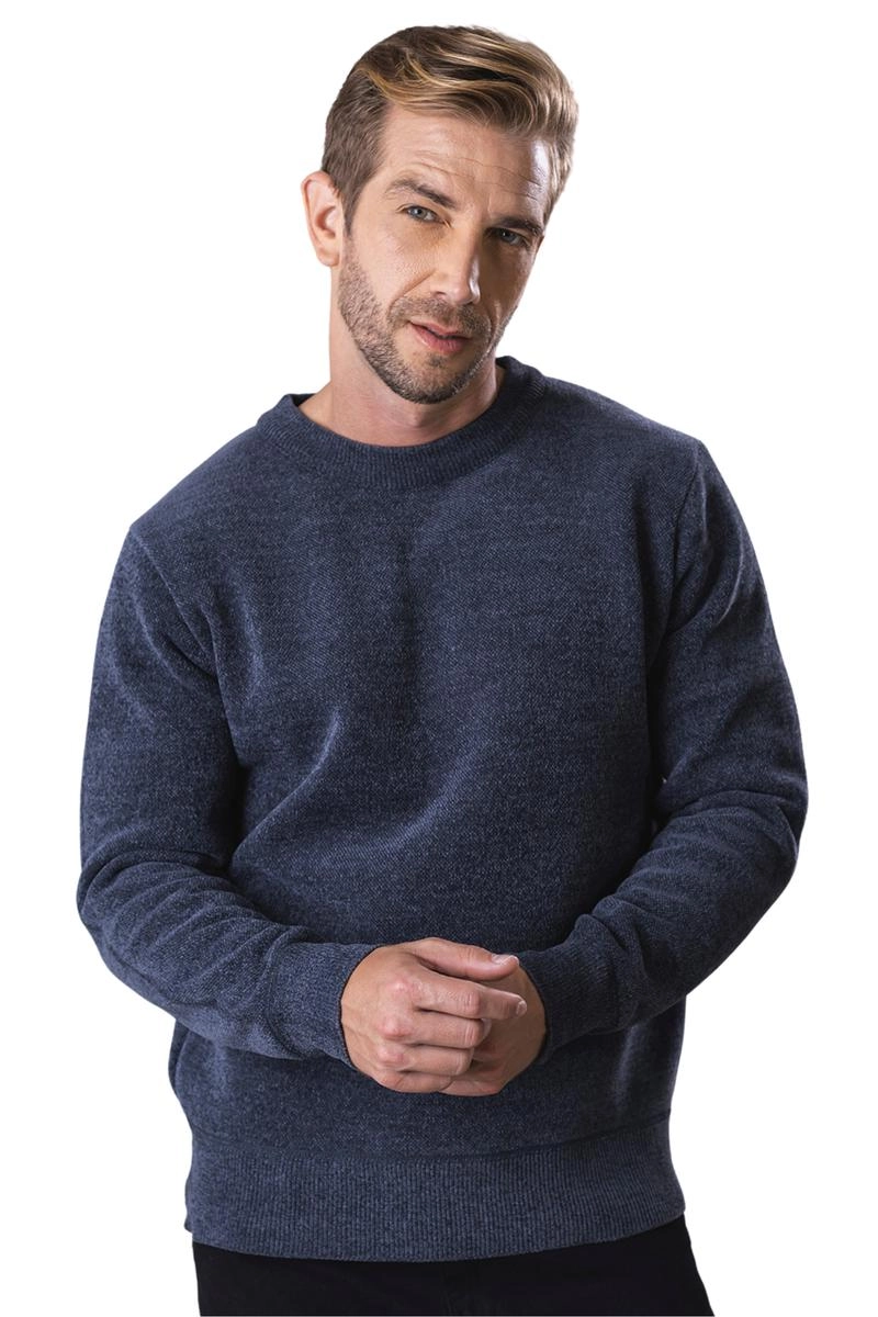 Suéter Mooncity Forrado Pele Masculino Cinza