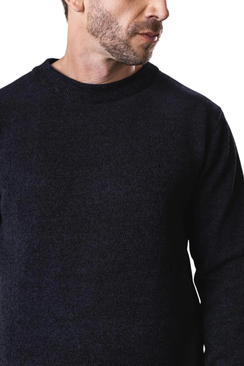Suéter Mooncity Forrado Pele Masculino Preto