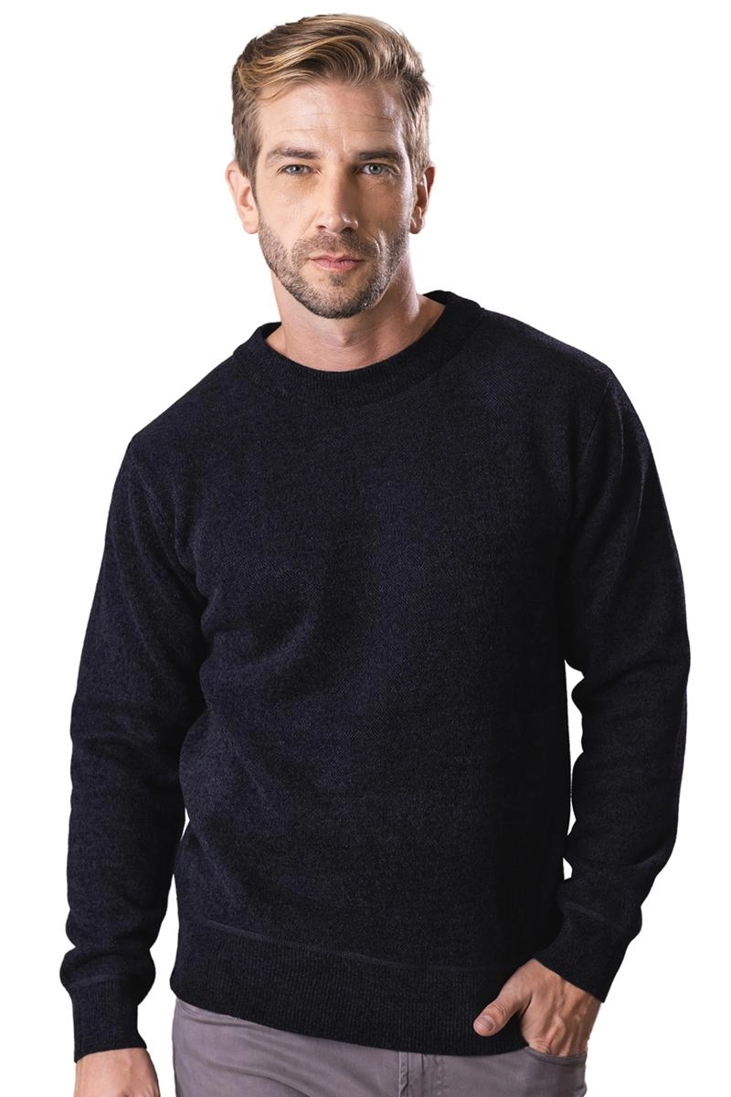 Suéter Mooncity Forrado Pele Masculino Preto