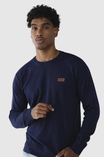 Produto - Suéter Red Nose Masculino Azul Marinho