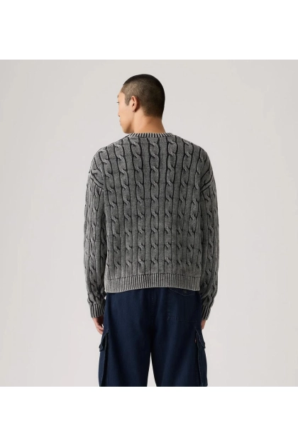 Suéter Masculino Levis Carmel Cable Crew Produto Suéter Masculino Levis Carmel Cable Crew