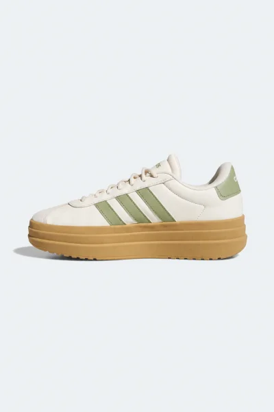 Produto Tênis Adidas Court Bold Feminino Off, Verde e Areia