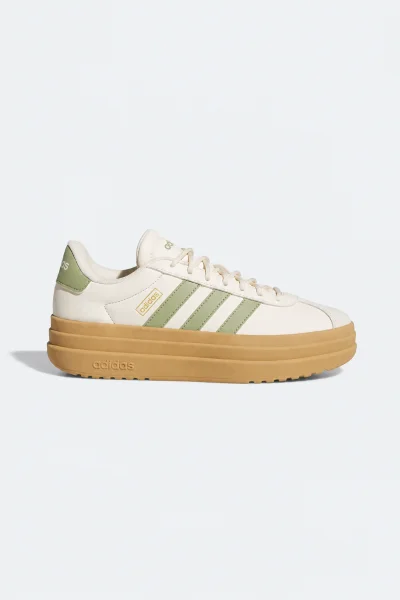Produto Tênis Adidas Court Bold Feminino Off, Verde e Areia
