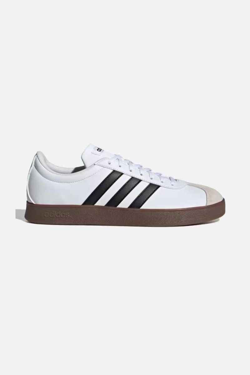 Tênis Adidas Court VL Masculino Branco e Bege 