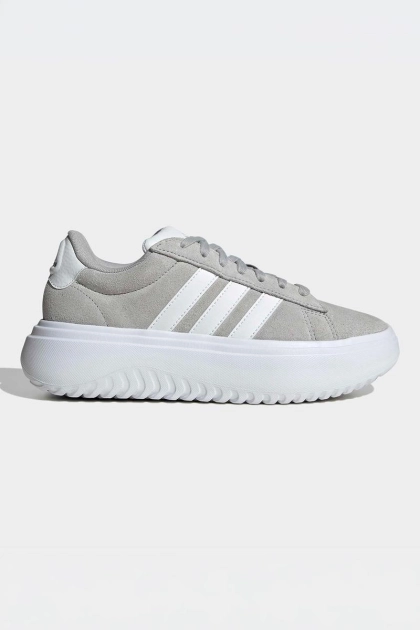 Produto - Tênis Adidas Grand Court Platform Feminino CInza