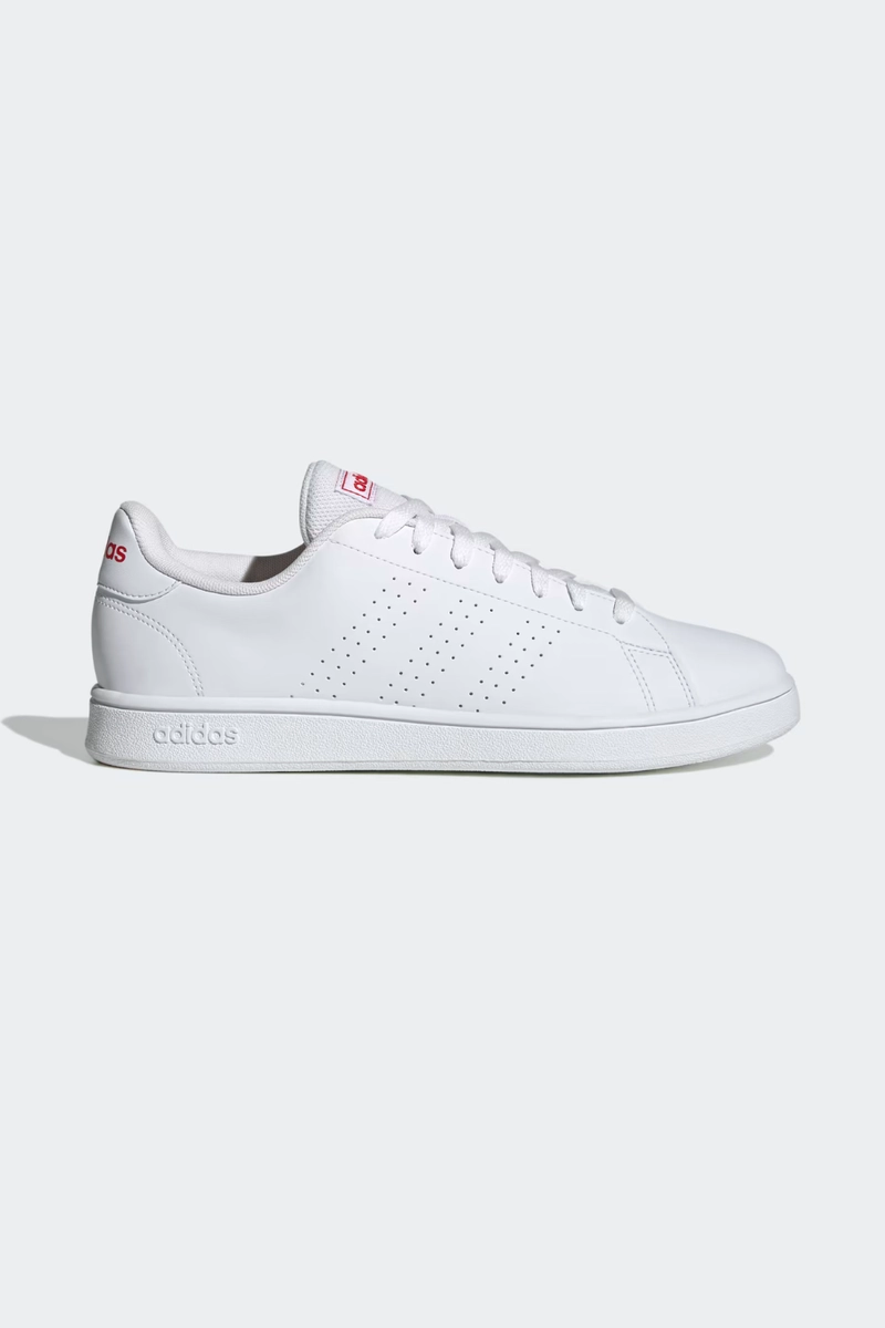 Tênis Adidas Base Court Lifestyle Advantage Masculino Branco