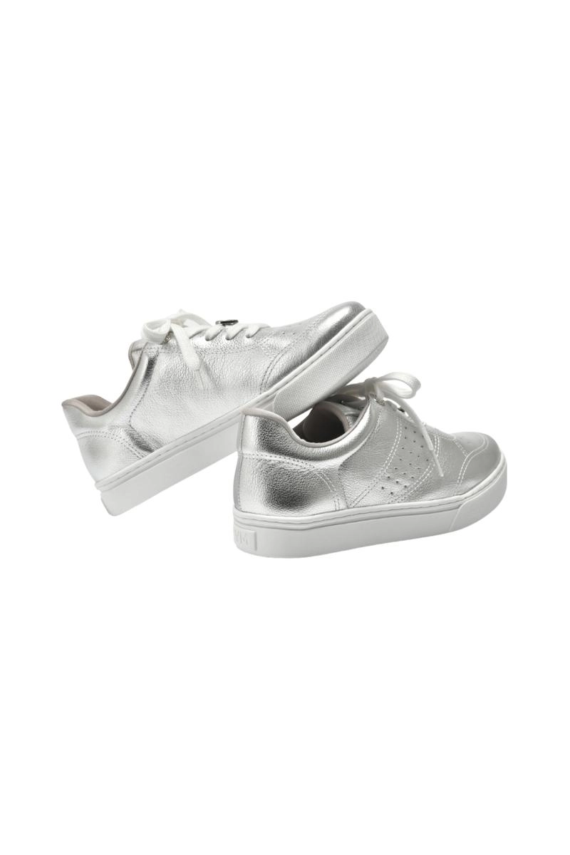 Tênis Casual Via Marte Feminino Cor Prata Produto Tênis Casual Via Marte Feminino Cor Prata