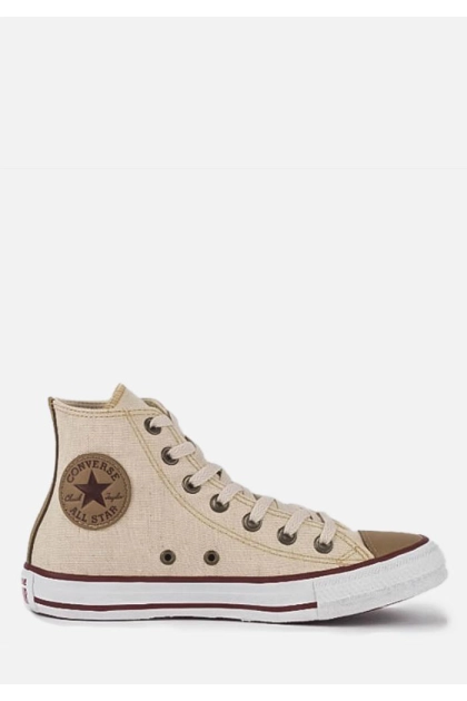 Produto - Tênis Converse Bota Feminino Natural/Branco 