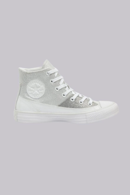 Produto - Tênis Converse Bota Feminino Prata 