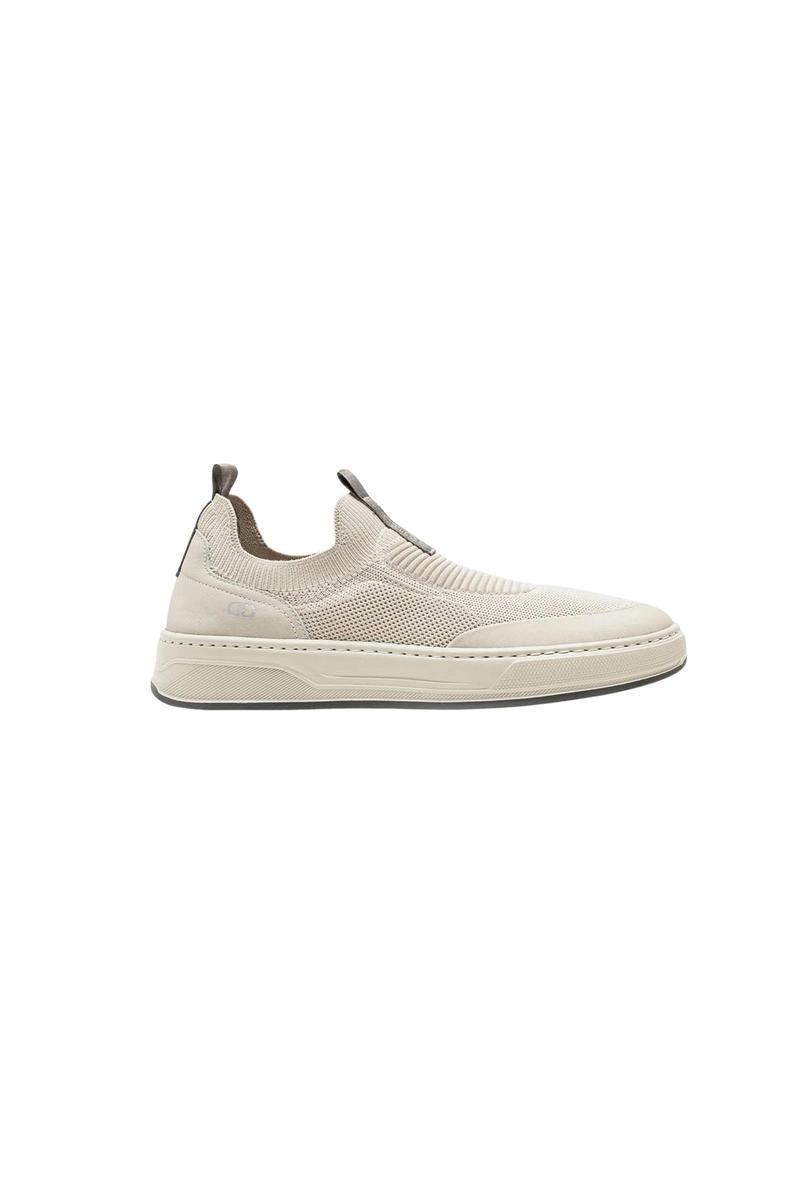 Tênis Democrata Bold Slip Masculino Creme