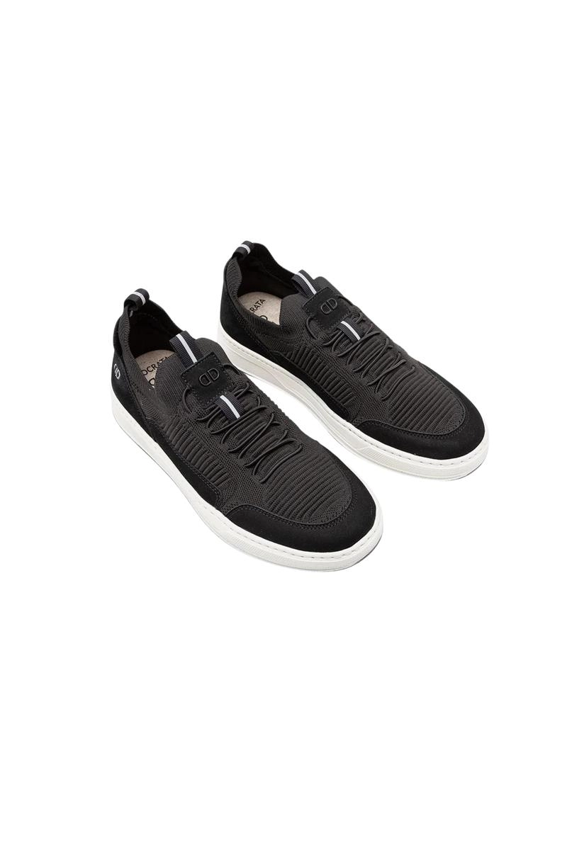 Tênis Democrata Denim Bold Mogno Masculino Preto