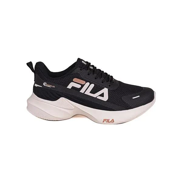 Tênis Fila Progress Lite Feminino Preto/Bege/Cobre