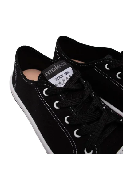Tênis Moleca Casual Feminino Preto e Branco Produto Tênis Moleca Casual Feminino Preto e Branco