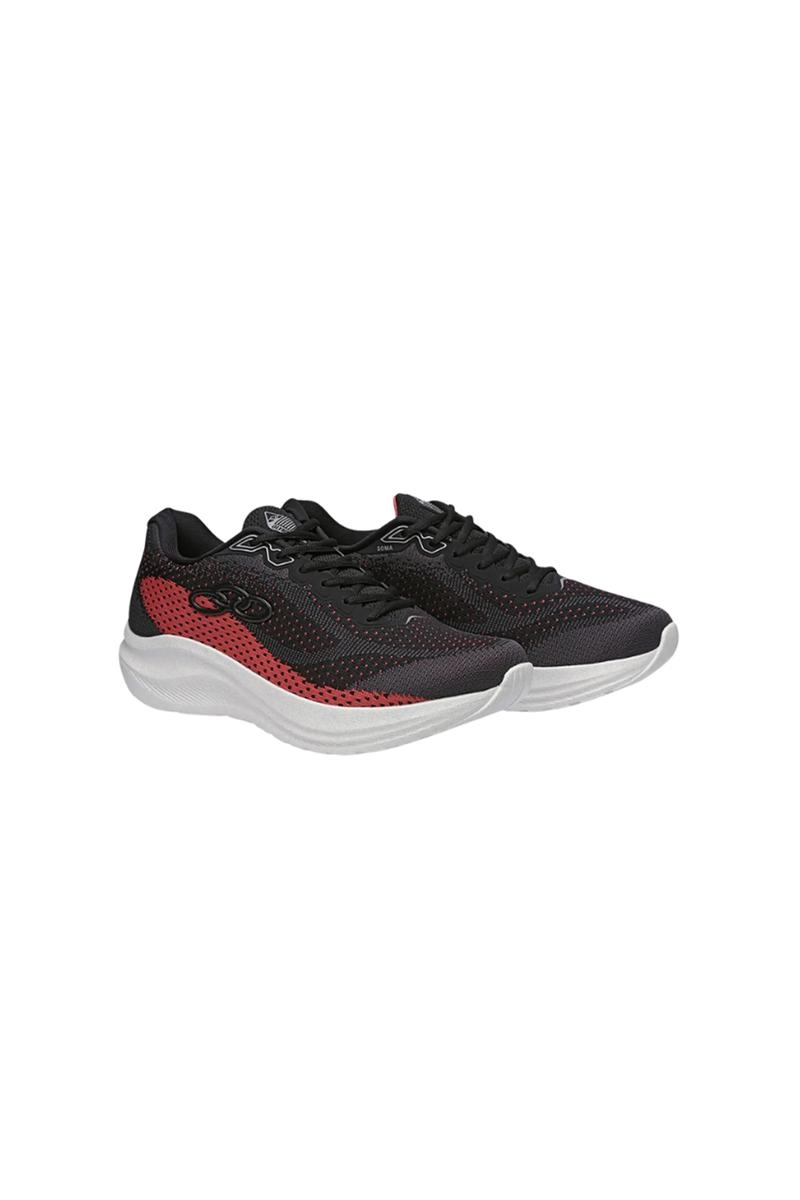 Tênis Olympikus Soma Masculino Grafite/Vermelho