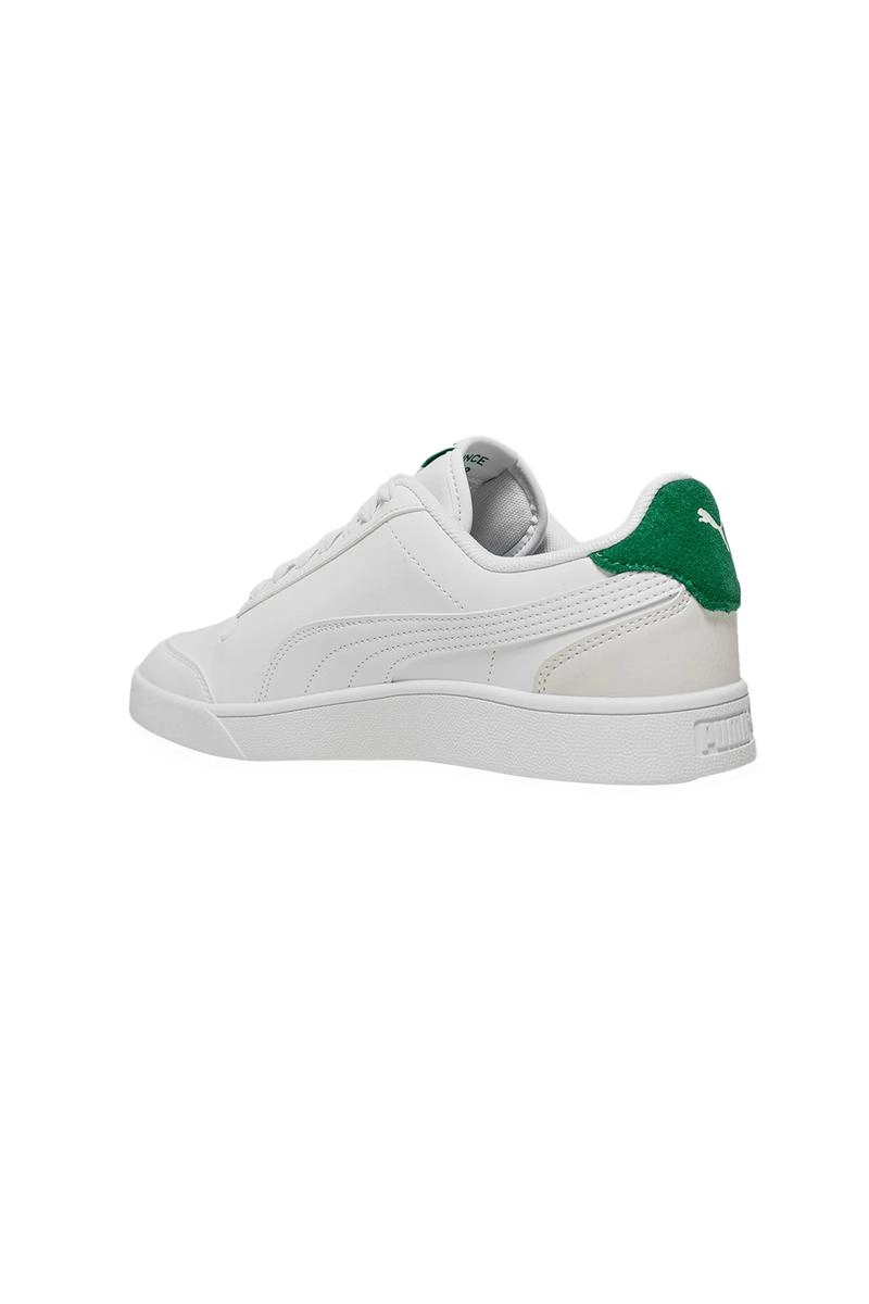 Tênis Puma Shuffle Masculino Branco e Verde Produto Tênis Puma Shuffle Masculino Branco e Verde