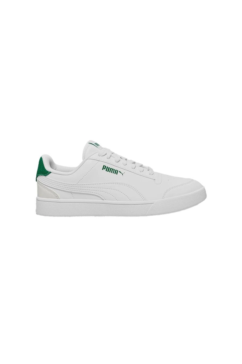 Tênis Puma Shuffle Masculino Branco e Verde
