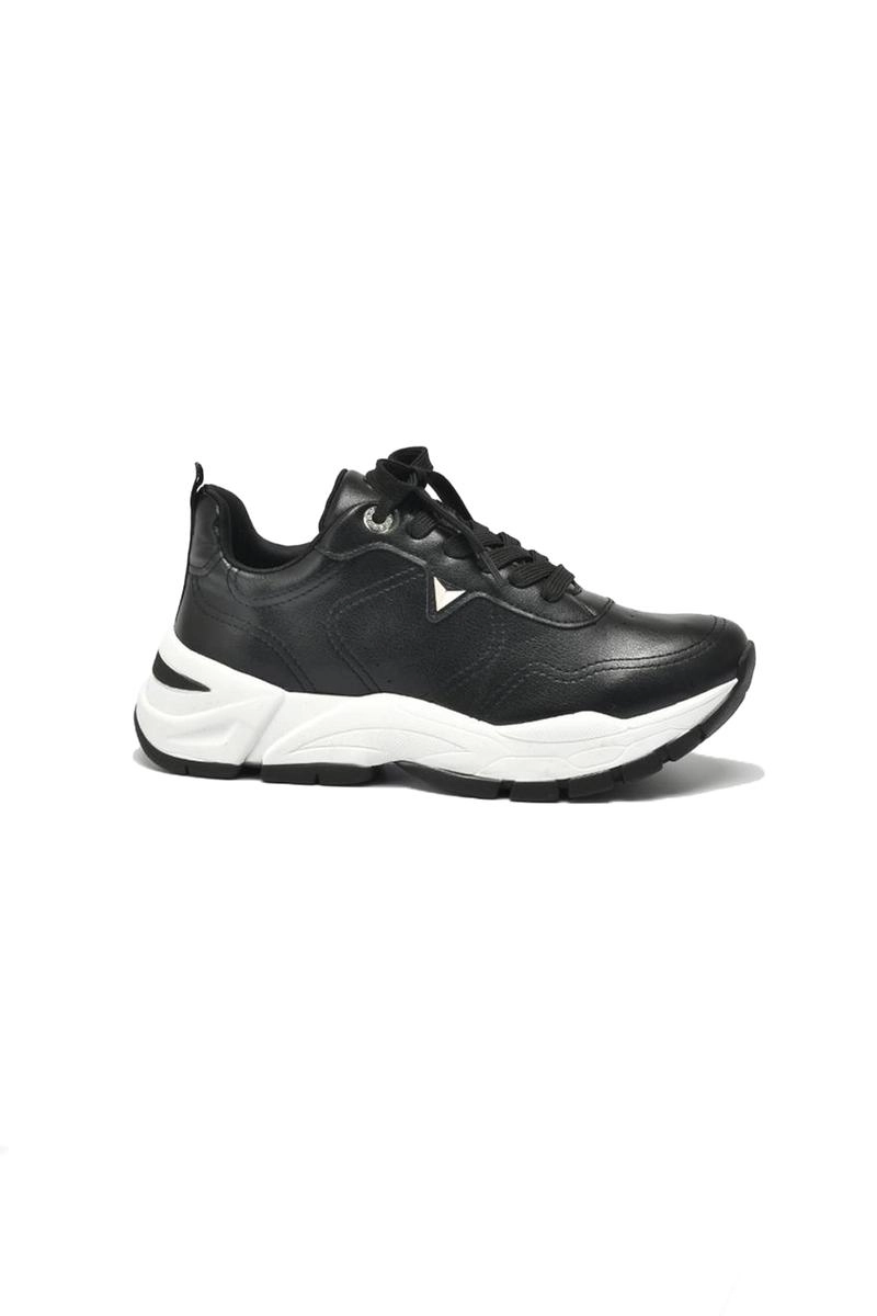 Tênis Via Marte Casual Jogging Preto