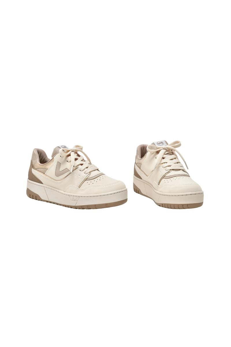 Tênis Via Marte Casual V Feminino Marfim Produto Tênis Via Marte Casual V Feminino Marfim
