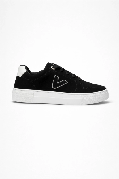 Tênis Via Marte Feminino Casual Preto Produto - Tênis Via Marte Feminino Casual Preto